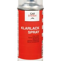 Carsystem Klarlack-Spray strapabíró, színtelen lakk foltjavításhoz 400ml